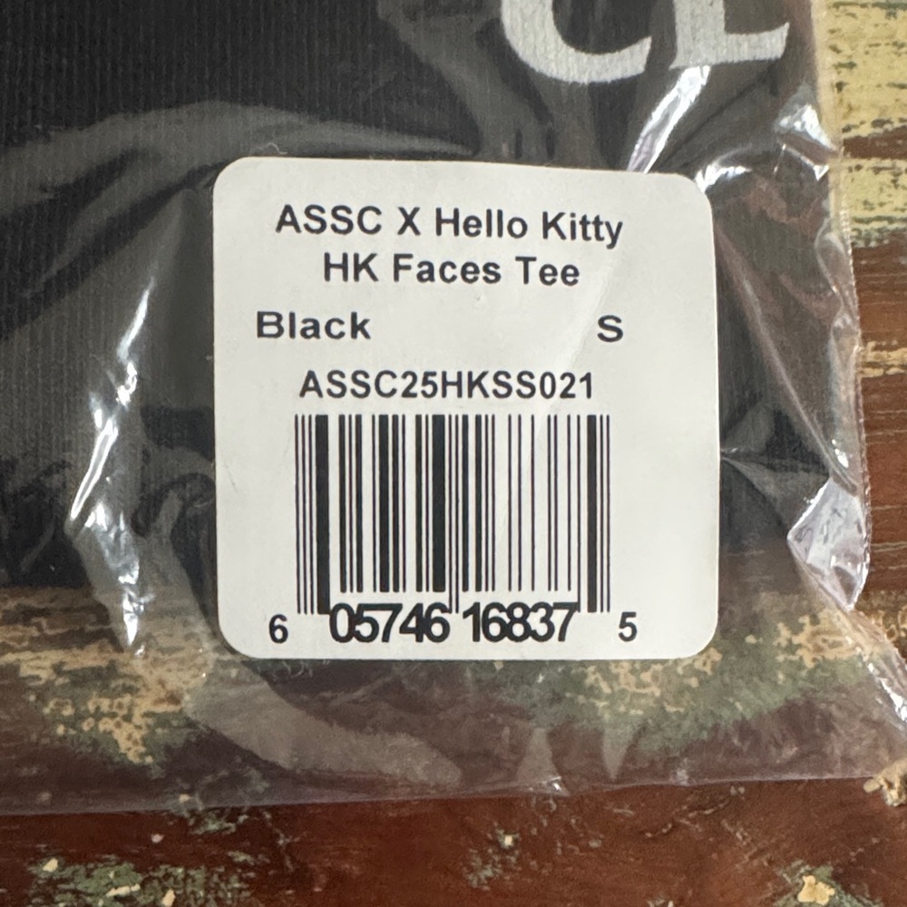 Anti Social Social Club x Hello Kitty Black Short Sleeve Tee - Small